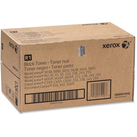 Xerox Black Toner Cartridges 64K YLD 2 per Box 6R1046