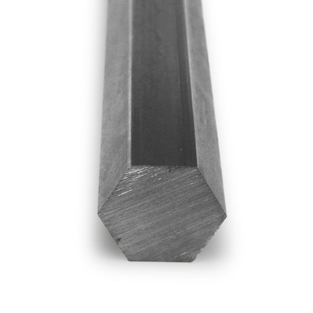 Usa Industrials 1018 Carbon Steel Hex Bar - Cold Finish - 7/16in Hex Width x 24in long HEX-1018-0.438X0.438-24