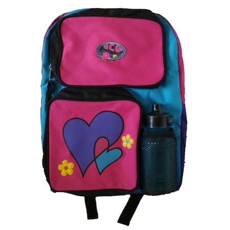Tapestry Trading ECG Girls Backpack with Water Bottle 5730