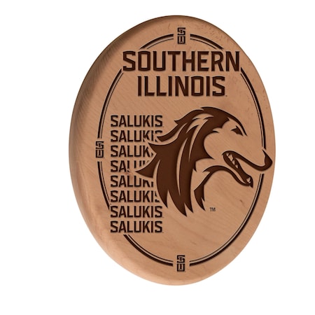 Holland Bar Stool Co Southern Illinois University 13" Laser Engraved Solid Wood Sign WSgnLNatSouIll