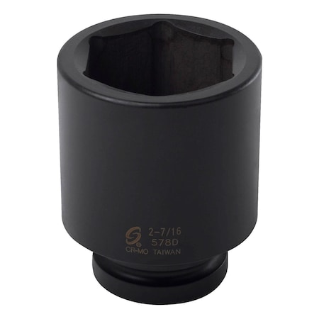 Sunex 1 in Drive 2-7/16 in Deep Impact Socket 578D