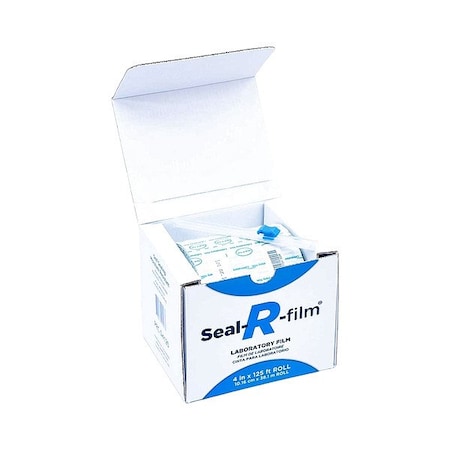 Globe Scientific Sealing Film, Clear, 125 ft L, Non-Sterile SRF-PRCD4125