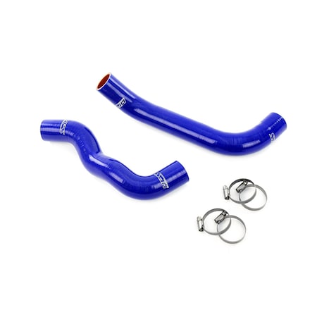 Hps Performance High Temp Reinforced Silicone Radiator Coolant Hose Kit, Blue, 57-2127-BLUE