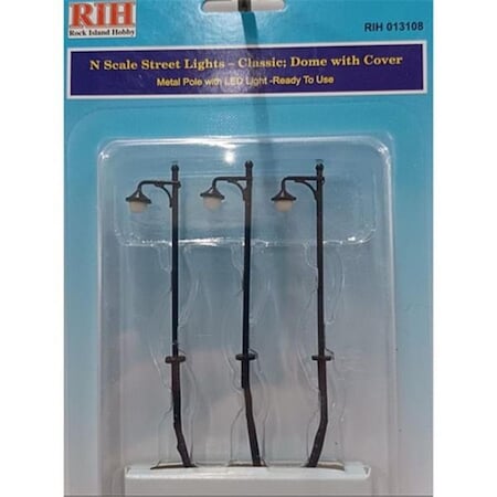 Rockisland N Dome Street Light with Cover RIH013108