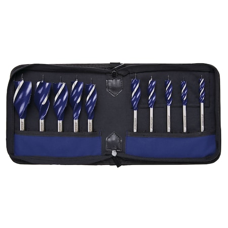 Irwin Speedbor Max 10 Pc Set, Case, PK5 1801022