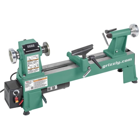 Grizzly 10" x 18" Variable-Speed Benchtop Wood Lathe T25926