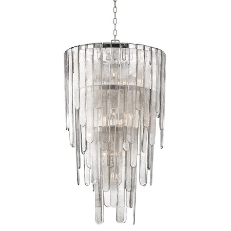 Hudson Valley Lighting Fenwater 16 Light Chandelier 25.75 In. Polished Nickel 9425-PN