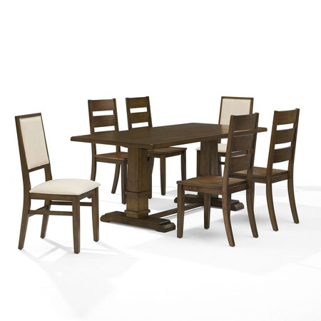 Crosley Joanna 7-Piece Dining Table Set For 6 KF13070DO-DO