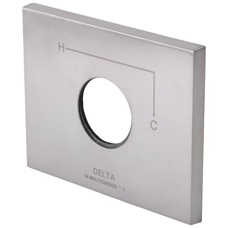 Delta Escutcheon Kit - Tub & Shower In Stainless RP51036SS