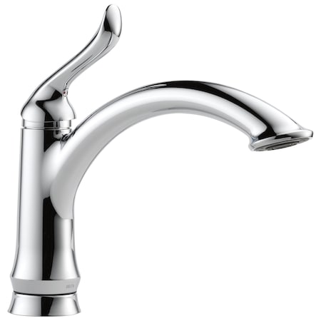 Delta Linden Single Handle Kitchen Faucet In Chrome 1353-DST