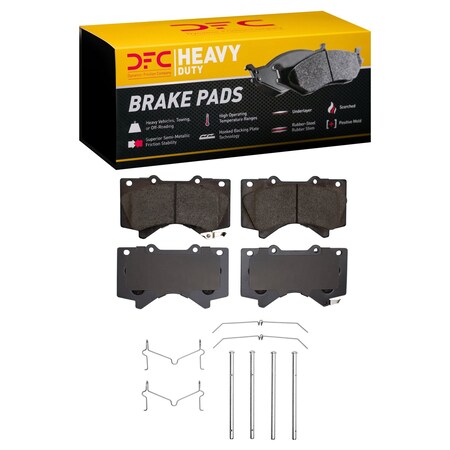 Dfc Heavy Duty Disc Brake Pad Set, 1214-1303-01