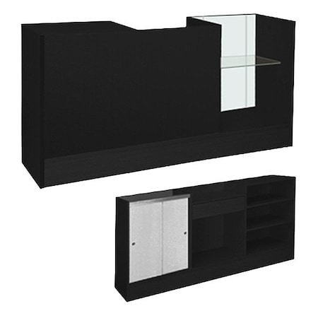 Specialty Store Services Retail Counter, Maple, 38 in H, 72 in W 20023M