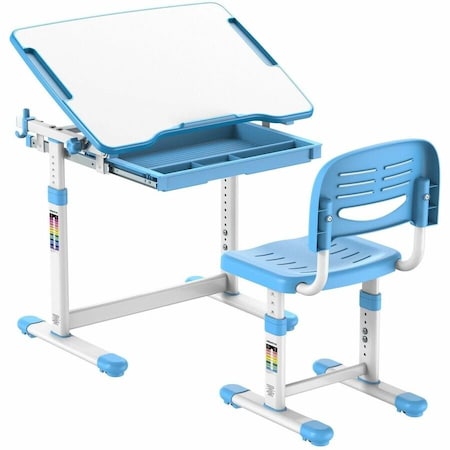Mount-It Kids Desk and Chair Set for Ages 3-10 B MI-10202