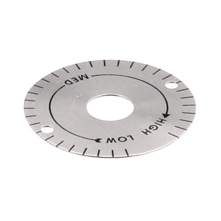 Hobart Dial Plate, Low/Med/High 00-046496