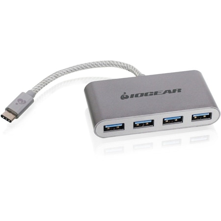 Iogear USB C to 4 port USB A Hub GUH3C14