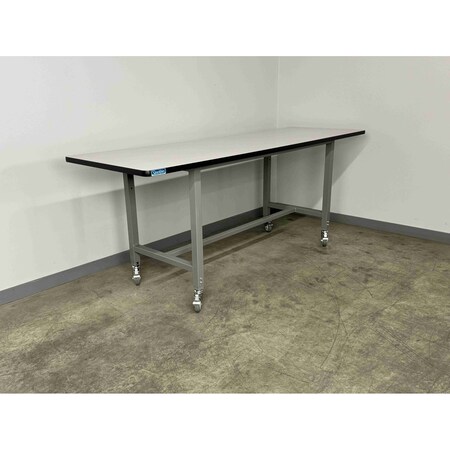 Stackbin Workbench, Mobile, Tubular, Frame E9636-T-1012-BK