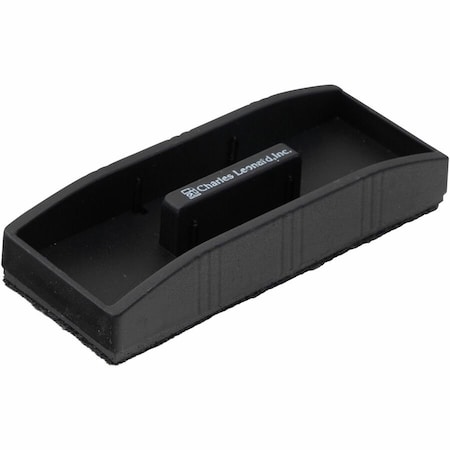 Charles Leonard Magnetic Whiteboard Eraser, Storage for 2 Markers, PK12 74530