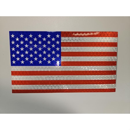 Orafol Reflective American Flag Sticker, Large BRG0152