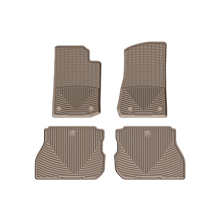 Weathertech Tan, Front and Rear All Weather Floor Mats W475TN-W476TN