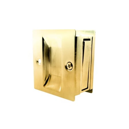 Trimco Pocket Door Passage, 605/US3 Bright Brass 1064.605