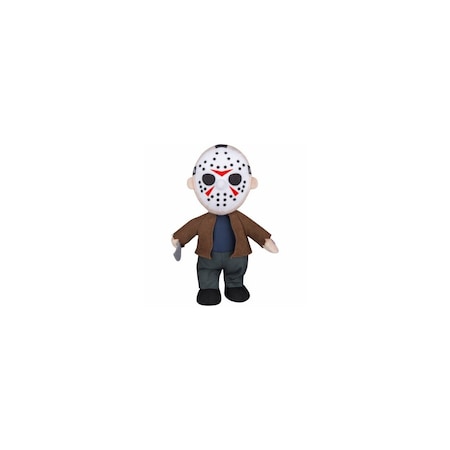 Gemmy Jason Voorhees Animated Musical Halloween Plush Decoration, 11 In. 220980
