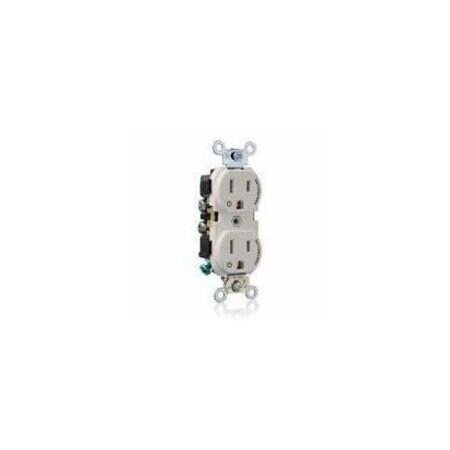 Leviton Dup 15A 125V 2MCtrl Self-Gr LtAl CR015-2PT