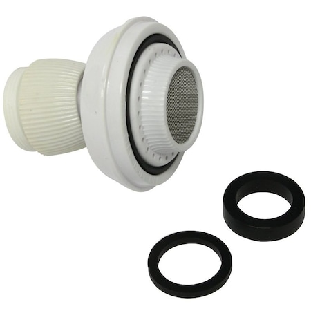 Keeney DUAL THREAD WHITE SWIVELAERATOR PP800-5