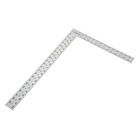 Crescent Lufkin Crescent Carpenter's Square, 1/16 in Graduation, Steel L1624CS