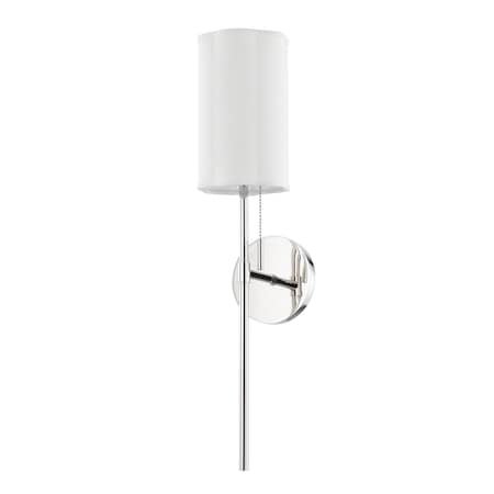 Mitzi Fawn 1 Light Wall Sconce 4.75 In. Polished Nickel H673101-PN