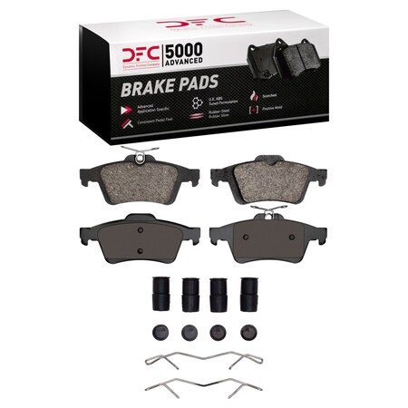 Dfc 5000 Advanced Disc Brake Pad Set,  1552-1095-01