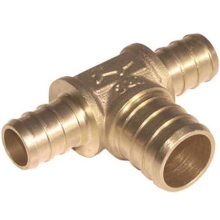 Cash Acme / Sharkbite PEX TEE BULL NOSE1/2X1/2X3/4 RT BAG UC408LFA