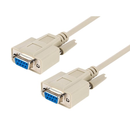 Monoprice Db 9 F/F Molded Cable, 6 ft. 448