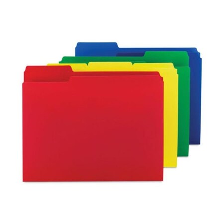 Made-To-Stick 1 by 3 Letter-Ply Folder, Assorted Color - 12 per Pack MA3200176