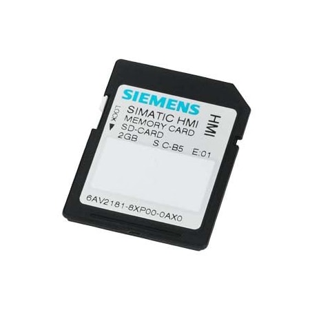 Siemens SIMATIC SD memory card 2 GB secure digital card for devices with 6AV2181-8XP00-0AX0