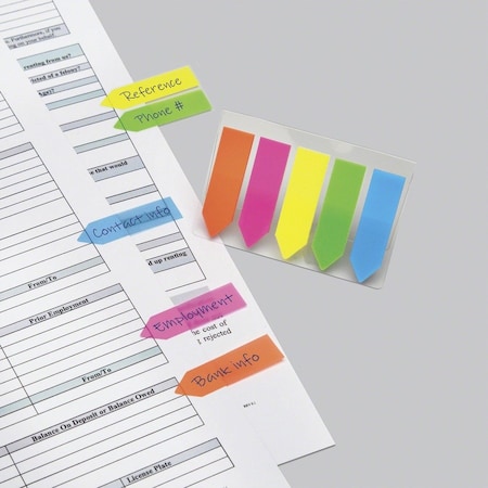 Redi-Tag Flag, Page Arrow, Ast, PK250 32118