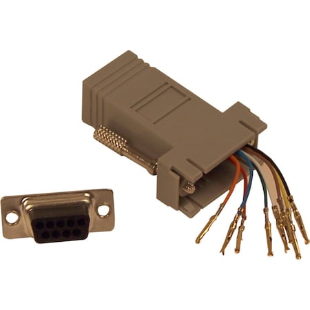 Belkin Network Adapter - Db-9 (F) - Rj-45 (F) F4C170