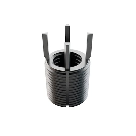 Zoro Select Key Locking Insert, Heavy Wall, 4 Keys, M16-2.00 Int Thrd Sz, M22-1.50 Ext Thrd Sz, Stainless Steel 217-076371