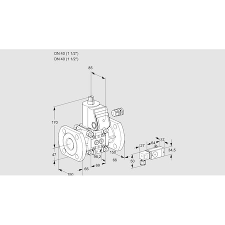 Honeywell Kromschroder VAS240F/NW KS88030863