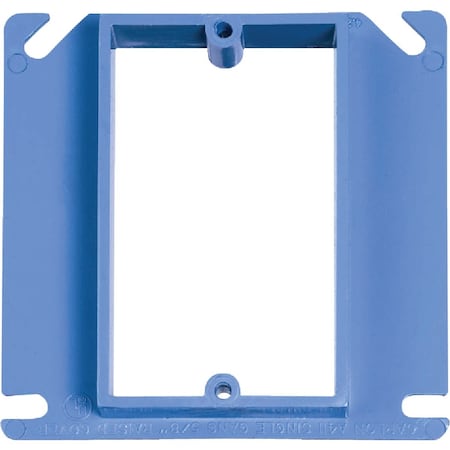 Carlon Gang Type 4'' x 4'' Square Raised Cover A411RR