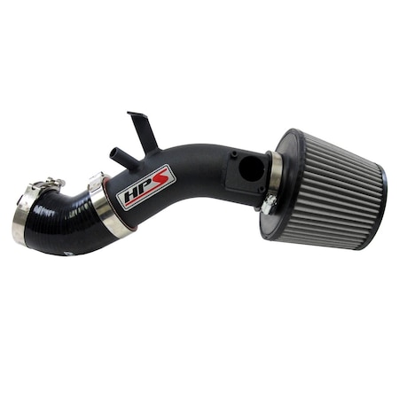 Hps Performance Air Intake Kit, Black,  827-500WB
