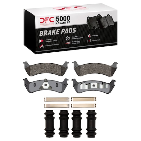 Dfc 5000 Advanced Disc Brake Pad Set,  1551-0667-01