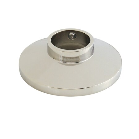 Kingston Brass Round Shower Arm Flange, Polished Nickel K154F6