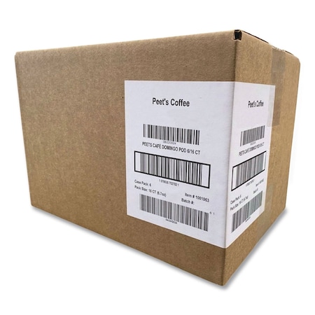 Peets Coffee & Tea Cafe Domingo Soft Pods, 96PK PCE02782