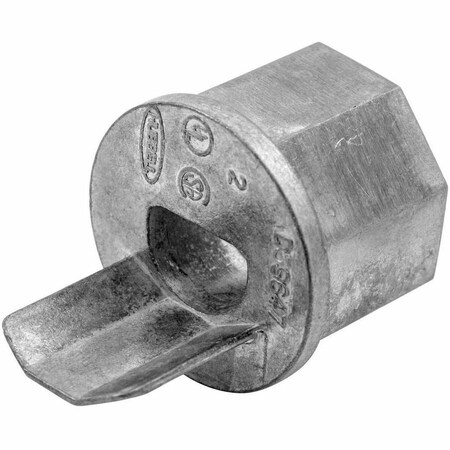 Hubbell Wiring Device-Kellems Conduit Connector, Gray, Connectors HBL5782A