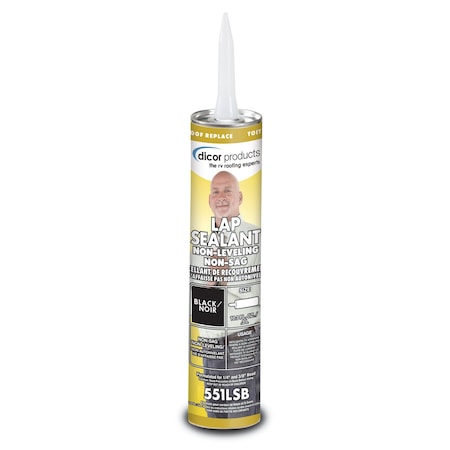 Dicor Use To Create A Watertight Seal Along Roof Edges/ Air Vents/ Vent Pipes And Screw Heads 551LSB-1