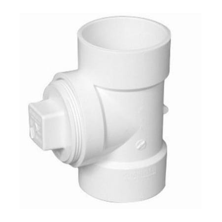 Charlotte Pipe And Foundry 112 PVCDWV TeePlug PVC 00444X 0600HA