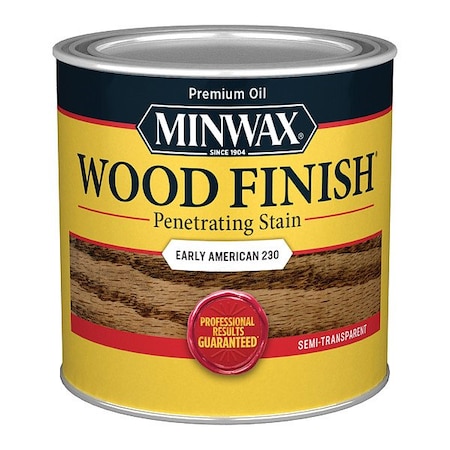 Minwax Wood Stain, 0.5 pt, Early American 223004444