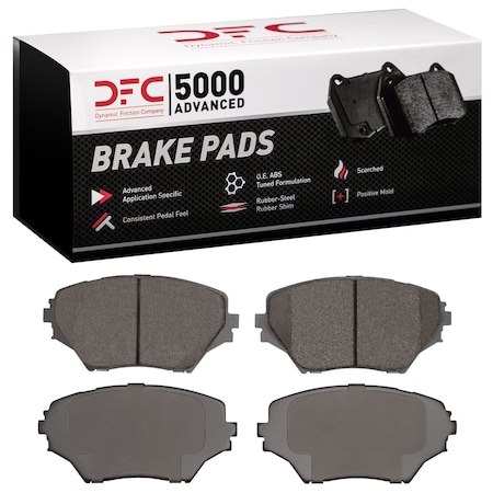 Dfc 5000 Advanced, Disc Brake Pad Set,  1551-0862-00