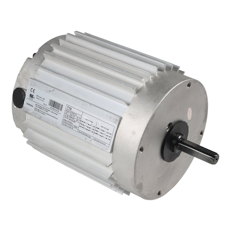 Dayton Agricultural Fan Motor, 3-Phase, 1 HP, 208-230/460V AC, 825 Nameplate RPM, 56 Frame A750-8TVE