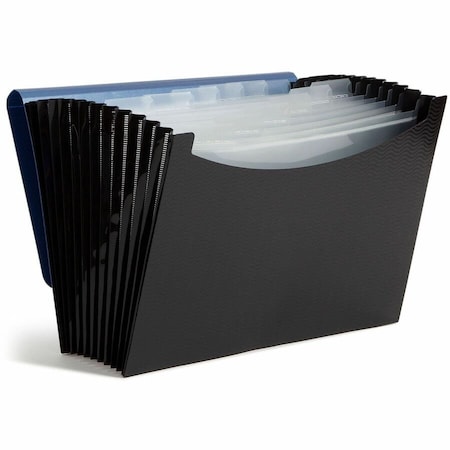 Smead Letter Expanding File, Black SMD70863